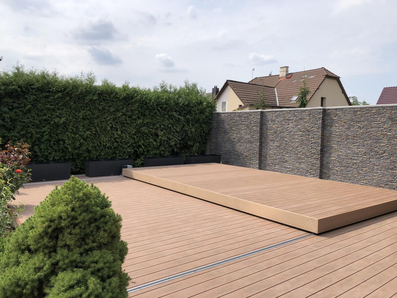 Implementation of pool cover